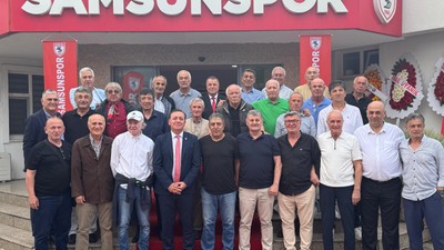 Samsunspor, 60’ıncı yıl kutlamalarında eski futbolcu ve yöneticileri ağırladı