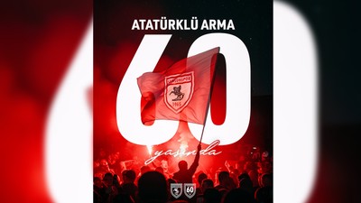 Samsunspor’un 60. yıl coşkusu: Yeni zaferlere yelken açıyoruz