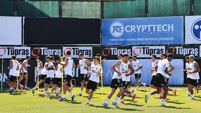 Beşiktaş günün ilk çalışmalarını tamamladı