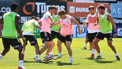 Beşiktaş yeni sezon hazırlıklarına tesislerde devam etti