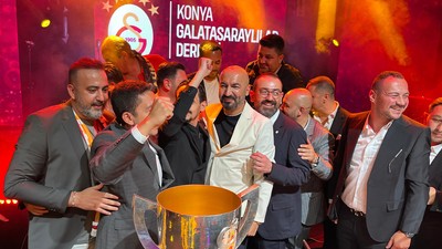 Galatasaray’ın 25. şampiyonluğu Konya’da kutlandı