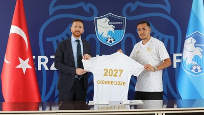 Erzurumspor FK, Guram Giorbelidze ile 2 yıllık sözleşme imzaladı