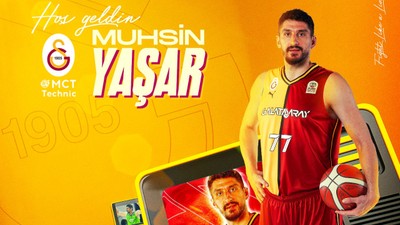 Galatasaray Basketbol Takımı, Muhsin Yaşar'ı renklerine bağladı