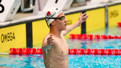 Milli yüzücü Kuzey Tunçelli, Slovakya'da ikinci altın madalyasını kazandı