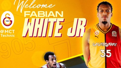 Galatasaray MCT Technic, ABD'li basketbolcu Fabian White'ı kadrosuna kattı