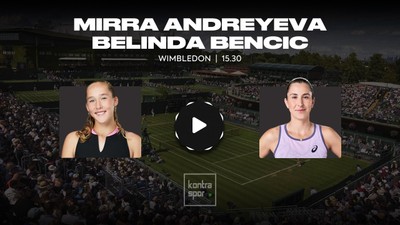 CANLI İZLE WIMBLEDON | Mirra Andreyeva - Belinda Bencic maçı ne zaman?