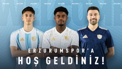 Erzurumspor FK 3 transfer yaptı