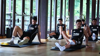 Beşiktaş'ın Avusturya kampındaki çalışmaları sürüyor