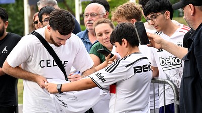Orkun Kökçü, Beşiktaş'ın Avusturya kampına katıldı