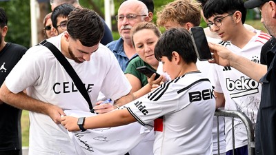 Orkun Kökçü, Beşiktaş'ın Avusturya kampına katıldı