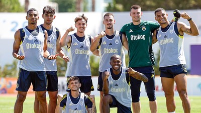 Fenerbahçe günü tek antrenmanla tamamladı