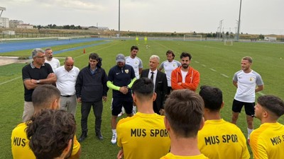 Muşspor’un kampına önemli ziyaret