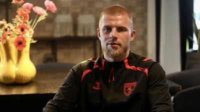 Samsunspor'un Hollandalı oyuncusu Drongelen, ülkesinde kamp yaptıkları için mutlu