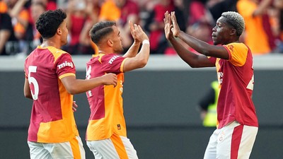 Galatasaray'ın hazırlık maçında korkutan sakatlık