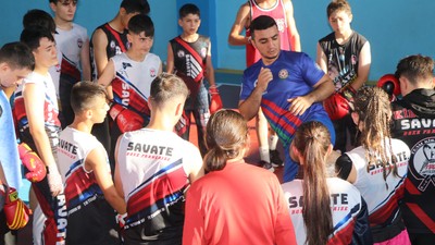 Türkiye ve Azerbaycan savate milli takımları dünya şampiyonasına birlikte hazırlanıyor