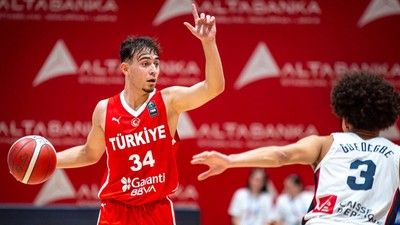 18 Yaş Altı Erkekler Avrupa Şampiyonası’nda Türkiye Fransa'ya yenildi