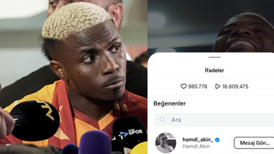 Fenerbahçe yöneticisinden Osimhen videosuna beğeni!
