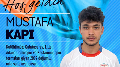 Mustafa Kapı 2. Lig ekibiyle sözleşme imzaladı