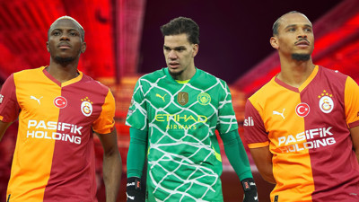 Taraftar "Ederson" diye bağırdı! Osimhen ve Sane gülümsedi