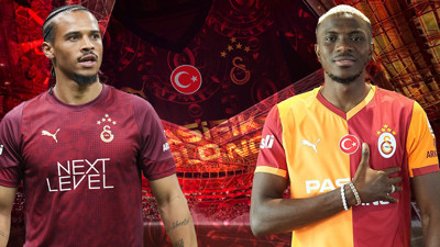 Galatasaray yeni formasını tanıttı! Osimhen ve Sane'ye imza töreni düzenledi