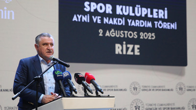 Gençlik ve Spor Bakanı Bak, Amatör Spor Kulüpleri Ödül Törenine katıldı