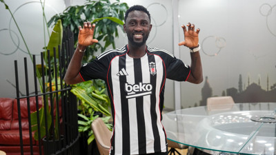 Beşiktaş'ın yeni ön liberosu Wilfred Ndidi İstanbul'a geldi