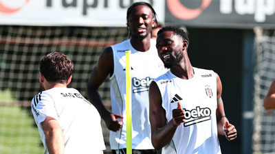 Beşiktaş’ta Ndidi takımla ilk antrenmanına çıktı