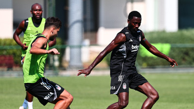 Beşiktaş, St. Patrick's maçı hazırlıklarına devam etti