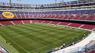 Barcelona Nou Camp'ta son durumu paylaştı
