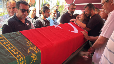 Eski milli güreşçi Hüseyin İldem, son yolculuğa uğurlandı