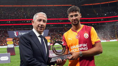Galatasaray'dan Enes Biber'e plaket