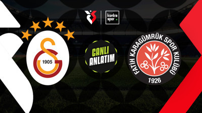 CANLI YAYIN | Galatasaray - Fatih Karagümrük (Süper Lig)