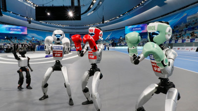 Çin'de düzenlenen Dünya İnsansı Robot Oyunları sona erdi