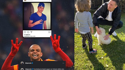 Mert Hakan'dan Felipe Melo'ya cevap: Hayranız sana
