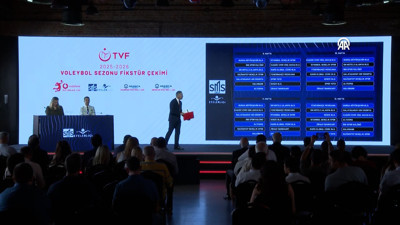 Voleybolda 2025-2026 sezonun fikstür çekimi yapıldı