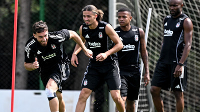 Beşiktaş'ta Lausanne maçı öncesi iki şok! Antrenmanda yer almadılar
