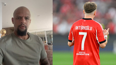 Felipe Melo, Kerem Aktürkoğlu'nun gol sevincini yaptı