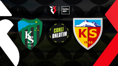CANLI | Kocaelispor - Kayserispor