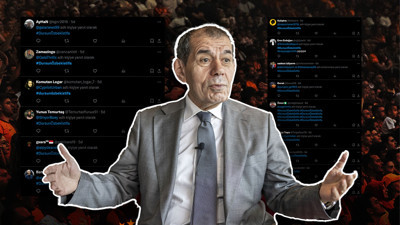 Galatasaray taraftarı Dursun Özbek'i istifaya çağırdı