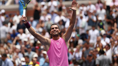 ABD Açık'ta Carlos Alcaraz ve Jessica Pegula, yarı finale çıktı