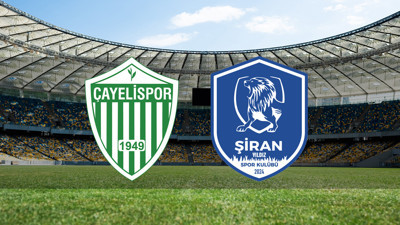 Çayelispor - Şiran Yıldızspor maçı ne zaman?