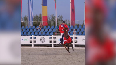 Engel Atlama Balkan Şampiyonası'na Türk biniciler damga vurdu