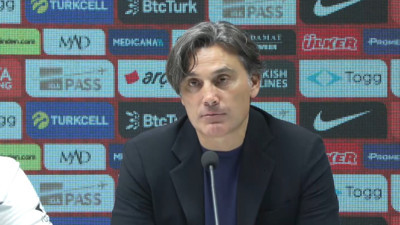 A Milli Futbol Takımı Teknik Direktörü Vincenzo Montella'nın İspanya maçı sonrası basın toplantısı