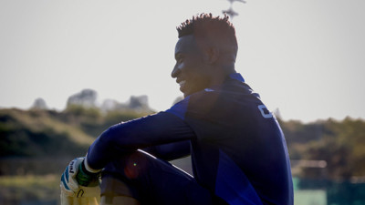 Andre Onana, Trabzonspor'la ilk idmanına çıktı