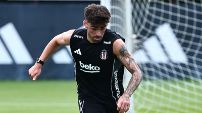 Beşiktaş'ın yeni transferi Jota Silva ilk antrenmanına çıktı