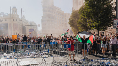 İspanya'daki La Vuelta bisiklet yarışı İsrail karşıtı protestoları nedeniyle yarıda kaldı!