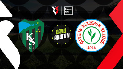CANLI | Kocaelispor, Çaykur Rizespor'u konuk ediyor!