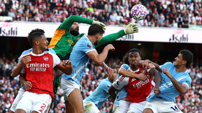 Arsenal ile Manchester City ile yenişemedi