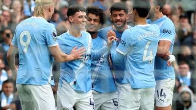 Manchester City, Burnley'i 5'ledi