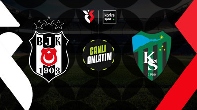 CANLI YAYIN | Beşiktaş - Kocaelispor (Süper Lig)